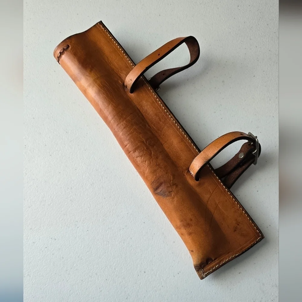 Leather knife Holder western Hunter sheath only.